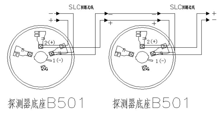 JTY-GD-FSP-851C智能光电感烟新疆探测器安装接线