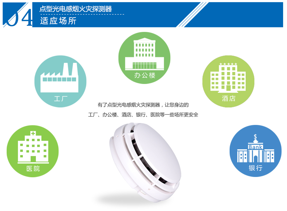 JTY-GM-CN4098-9714点型光电感烟火灾新疆探测器适用场所